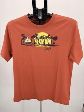 Levi's Relaxed Sunset Graphic T-Shirt Casual Streetwear Small